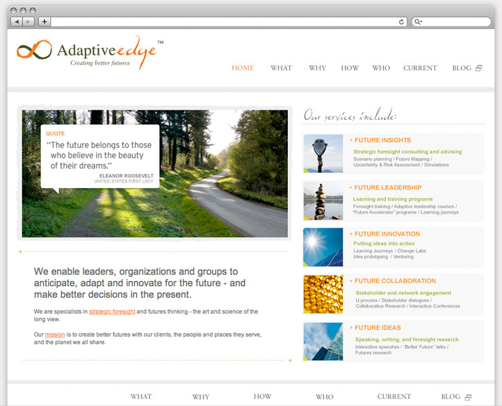 Website Homepage