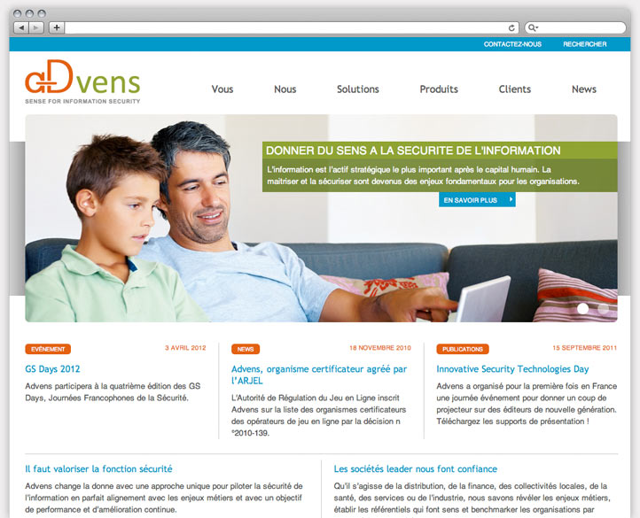 Website Homepage