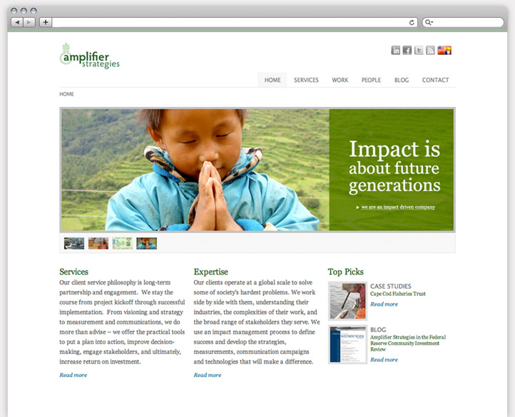 Website Homepage
