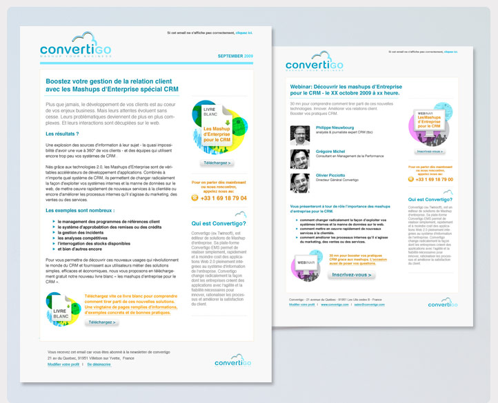 Convertigo Newsletters