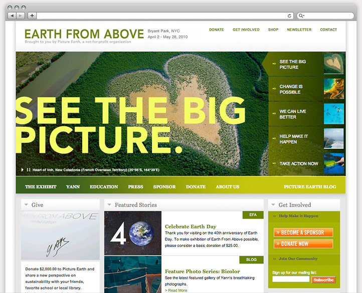 Website Homepage